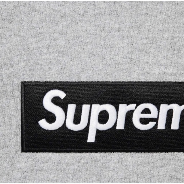 2022 Supreme Box Logo Crewneck grey S