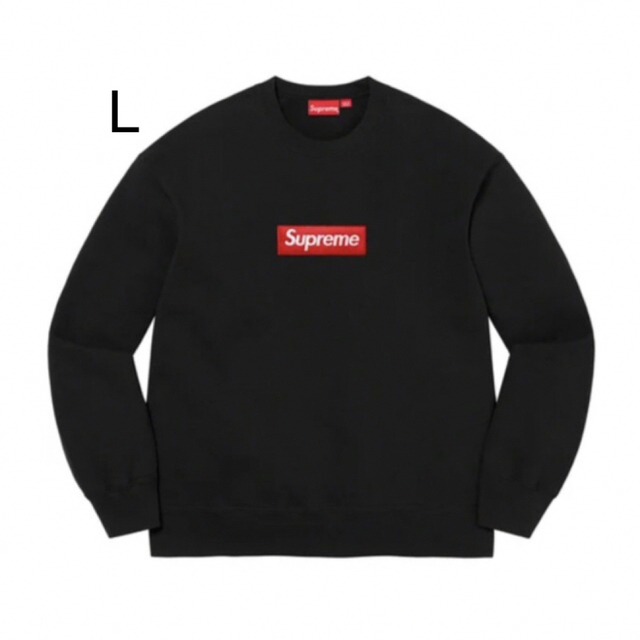 Supreme Box Logo Crewneck Black