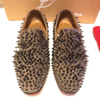 クリスチャンルブタン(Christian Louboutin)のクリスチャンルブタン  スタッズローファー(ドレス/ビジネス)