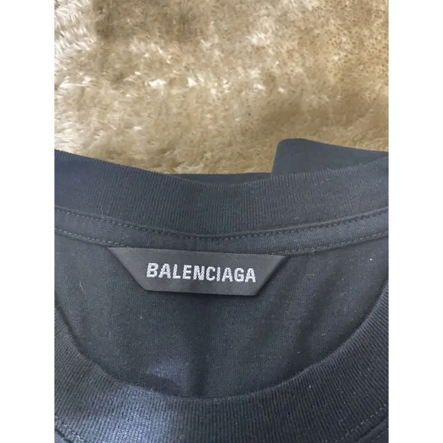 BALENCIAGA バレンシアガ　世界ロゴ　Tシャツ　ブラック