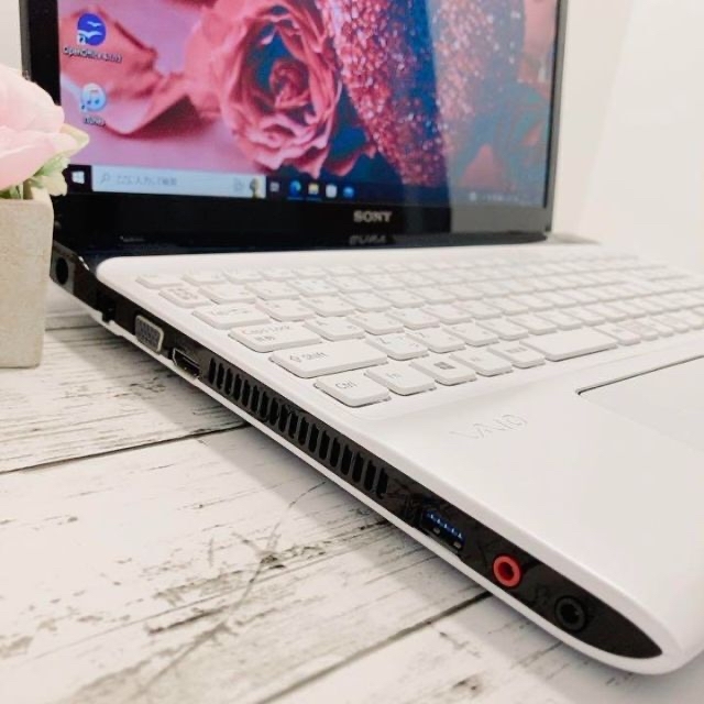 SONY(ソニー)の早い者勝ち‼️大人気VAIO✨Webカメラ✨すぐに使えるSONYノートパソコン スマホ/家電/カメラのPC/タブレット(ノートPC)の商品写真