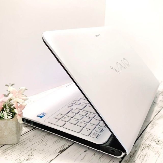 早い者勝ち‼️大人気VAIO✨Webカメラ✨すぐに使えるSONYノートパソコン