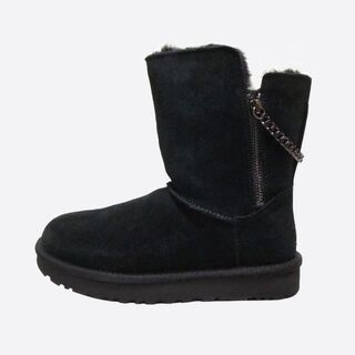 アグ(UGG)の★新品★UGG★クラシックショートスパークルジップ(Black/W5/22cm)(ブーツ)