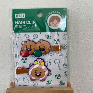 ビーティーイシビル(BT21)のbt21 シューキー　前髪クリップ(バレッタ/ヘアクリップ)