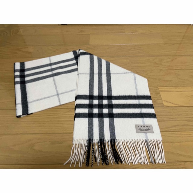 大注目 美品BURBERRY マフラー カシミヤ100% agapeeurope.org