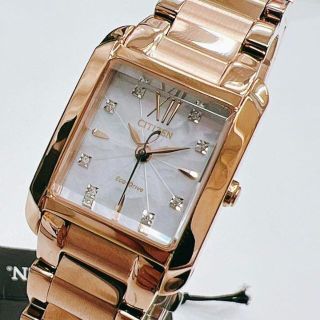 CITIZEN - 【新品】 シチズン エコドライブ レディース ソーラー腕時計