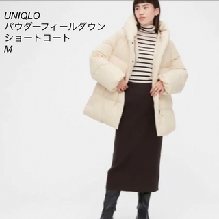 UNIQLO - 【mu様専用☆ユニクロ☆パウダーフィールダウンショート