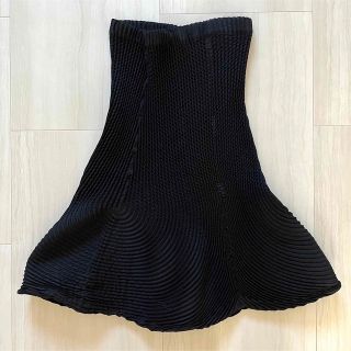 イッセイミヤケ(ISSEY MIYAKE)のイッセイミヤケ　3D スチームストレッチ　フレアスカート(ひざ丈スカート)