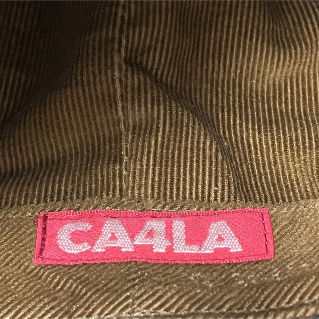 CA4LA(カシラ)の【新品】CA4LA カシラ 日本製あったかコーデュロイ ワークキャップ男女兼用 メンズの帽子(キャップ)の商品写真