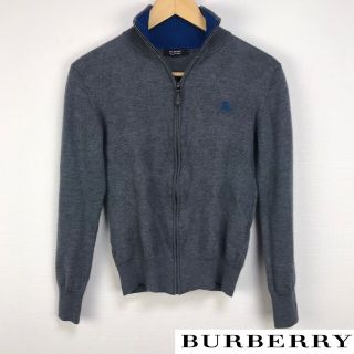 バーバリーブラックレーベル(BURBERRY BLACK LABEL)のBURBERRY BLACK LABEL 長袖ニット グレー サイズ2(ニット/セーター)