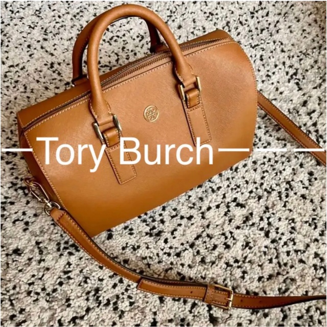 トリーバーチtory burch バッグ　キャメル