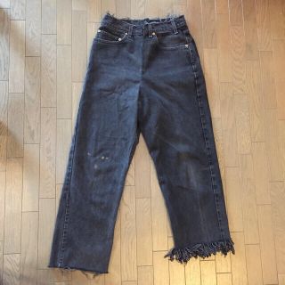 新品77circaリメイクデニム ブラック28iena levis77サーカ(デニム/ジーンズ)