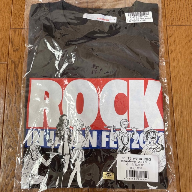 ワンピース　ロックインジャパン　tシャツ メンズのトップス(Tシャツ/カットソー(半袖/袖なし))の商品写真