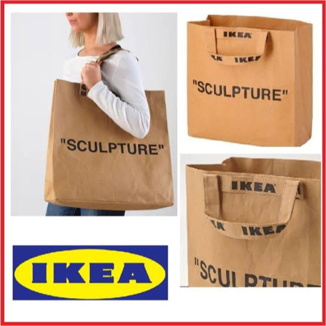 限定品 IKEA × VIRGIL ABLOH コラボ キャリー バッグ - エコバッグ