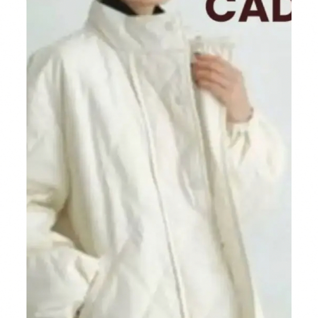 カデュネ　ペプラムベスト付き2021AWコート レディースのジャケット/アウター(ダウンコート)の商品写真