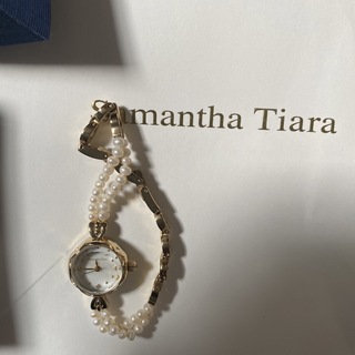 サマンサティアラ(Samantha Tiara)のサマンサティアラ　腕時計　ステンレス　プリンセスパールウォッチ　37,400円(腕時計)