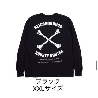 ネイバーフッド(NEIGHBORHOOD)のNEIGHBORHOOD バウンティーハンター　ロンT XXLサイズ　ブラック(Tシャツ/カットソー(七分/長袖))