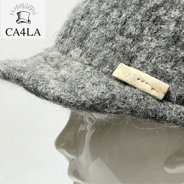 ⭐️美品⭐️ 【カシラ/CA4LA】左右非対称/アシンメトリー キャップ-