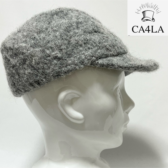 ⭐️美品⭐️ 【カシラ/CA4LA】左右非対称/アシンメトリー キャップ-