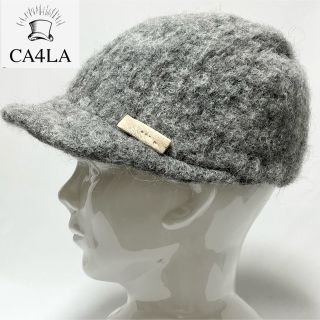 ⭐️美品⭐️ 【カシラ/CA4LA】左右非対称/アシンメトリー キャップ-