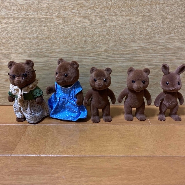 お気に入 シルバニアファミリー スターパフォーマー ブラウンクマ くま