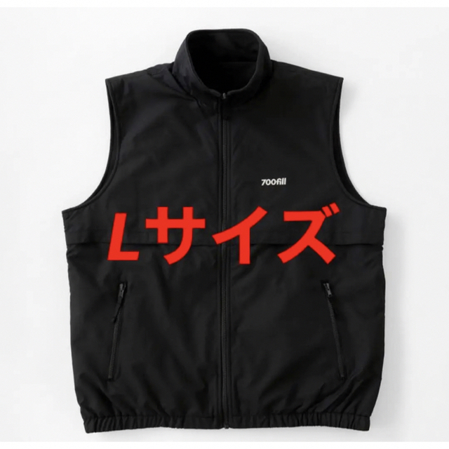 L 700FILL Payment Logo Reversible Vestメンズ