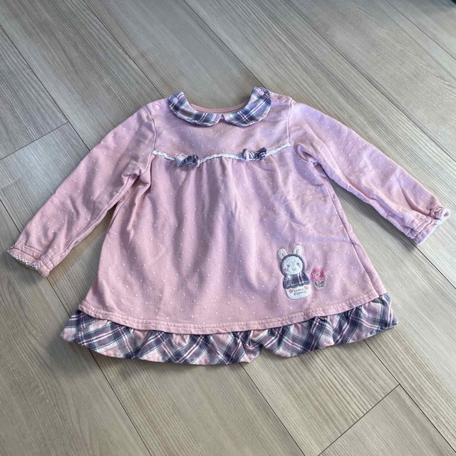 coeur a coeur(クーラクール)のクーラクール　薄手トレーナー キッズ/ベビー/マタニティのキッズ服女の子用(90cm~)(Tシャツ/カットソー)の商品写真