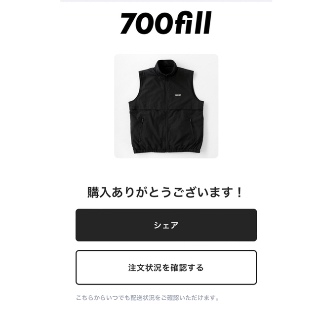 1LDK SELECT(ワンエルディーケーセレクト)の700fill Reversible Warm-Up Vest サイズＬ メンズのトップス(ベスト)の商品写真