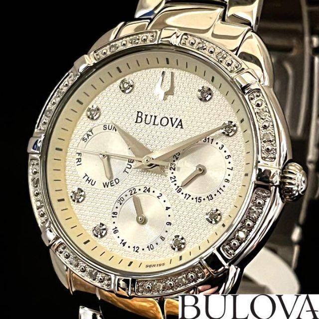 Bulova - 【ゴージャス】BULOVA/ブローバ/レディース腕時計/お洒落/展示品特価/高級