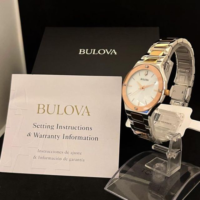 Bulova - 【綺麗】BULOVA/ブローバ/レディース腕時計/お洒落/展示品