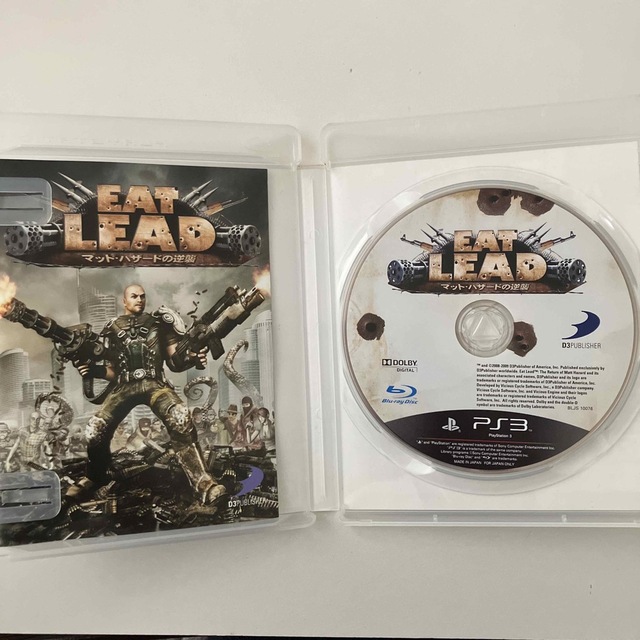 PlayStation3(プレイステーション3)のEAT LEAD（イートレッド） マット・ハザードの逆襲 PS3 エンタメ/ホビーのゲームソフト/ゲーム機本体(家庭用ゲームソフト)の商品写真