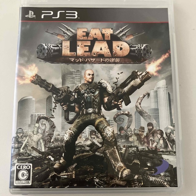 PlayStation3(プレイステーション3)のEAT LEAD（イートレッド） マット・ハザードの逆襲 PS3 エンタメ/ホビーのゲームソフト/ゲーム機本体(家庭用ゲームソフト)の商品写真