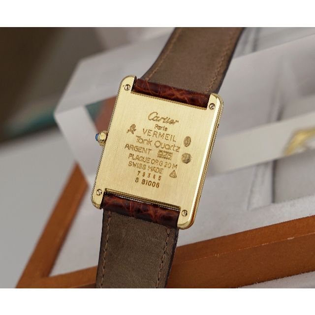 Cartier(カルティエ)の美品 カルティエ マスト タンク アイボリー ローマン LM Cartier メンズの時計(腕時計(アナログ))の商品写真