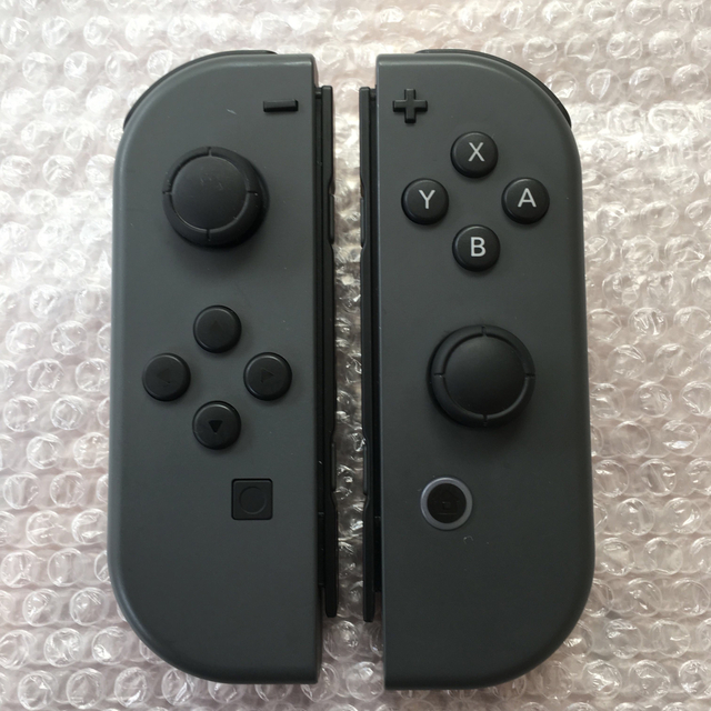 Nintendoswitchジョイコン 左右セットグレー動作品