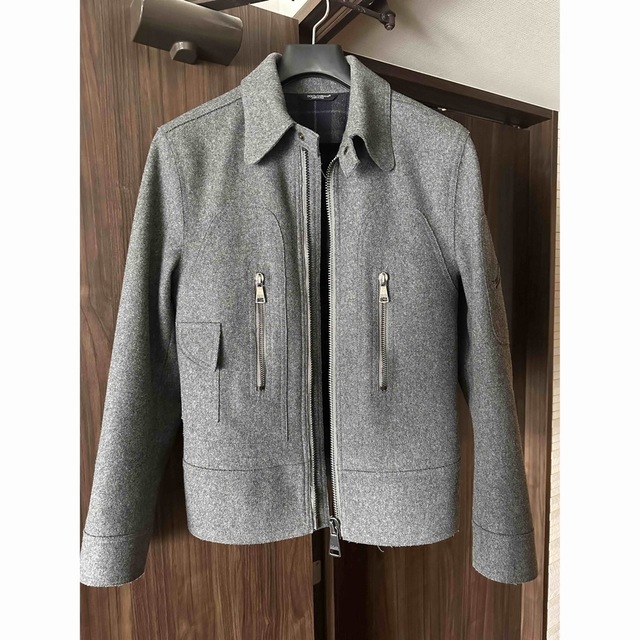 Dolce & Gabbana ウール ブルゾン シャツ ジャケット 44 2022公式店舗