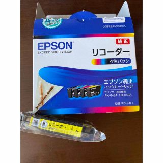 エプソン(EPSON)のエプソン純正インクカートリッジ　リコーダー イエローのみ(OA機器)