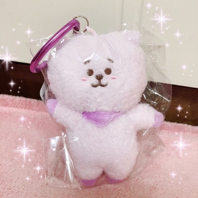 BT21 - ☆BT21☆パープルシリーズ☆カナビナ付きマスコット☆RJ新品の