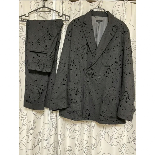 Engineered Garments Flocking Splatter - ジャケット/アウター