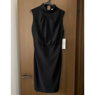カルバンクライン(Calvin Klein)のCalvin Klein 黒 ドレス(ひざ丈ワンピース)