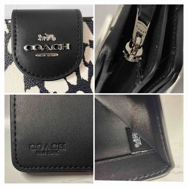 COACH(コーチ)のCOACH  アニマル ミディアム コーナー ジップ ウォレット 折り財布  レディースのファッション小物(財布)の商品写真