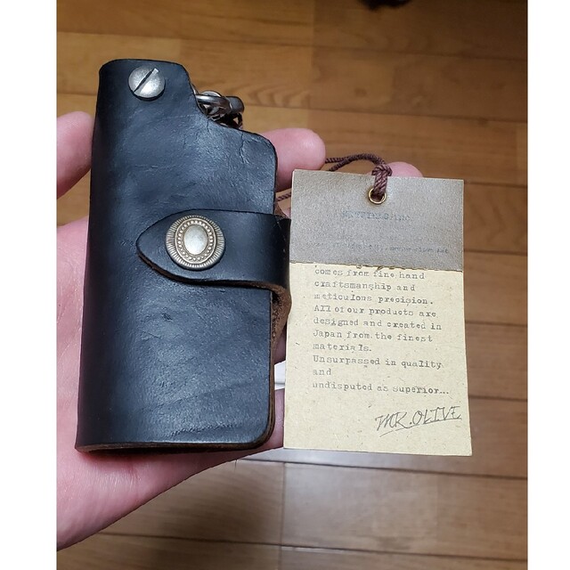 Mr.OLIVE(ミスターオリーブ)のMR.OLIVE E.O.I CHROMEXCELLEATHER KEYCASE メンズのファッション小物(キーケース)の商品写真