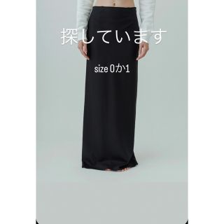 ロロピアーナ(LORO PIANA)のyo BIOTOP LORO PIANA woolsheertightskirt(ロングスカート)