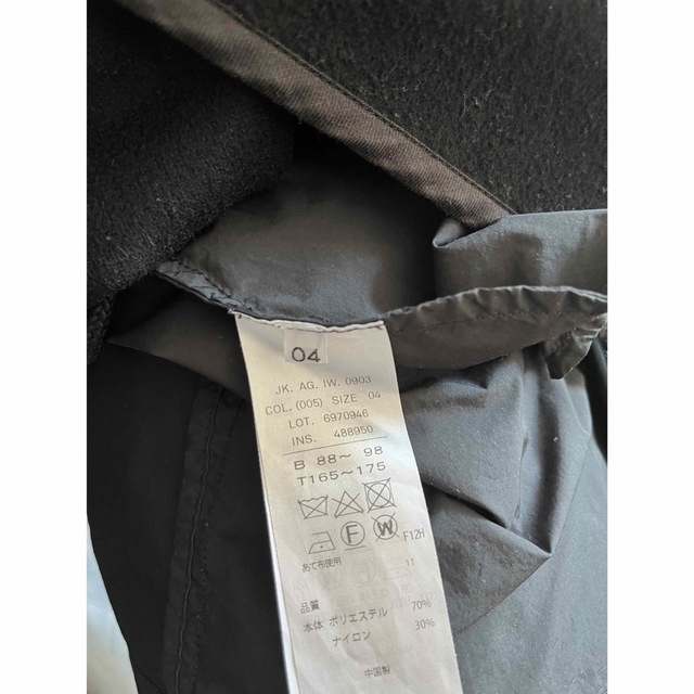 ATON(エイトン)のATON AIR VENTILE SHORT MODS COAT メンズのジャケット/アウター(モッズコート)の商品写真