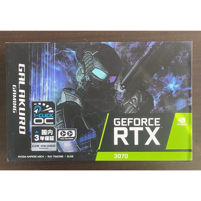 GALAKURO GAMING グラフィックボード GG-RTX3070-E8GPCパーツ