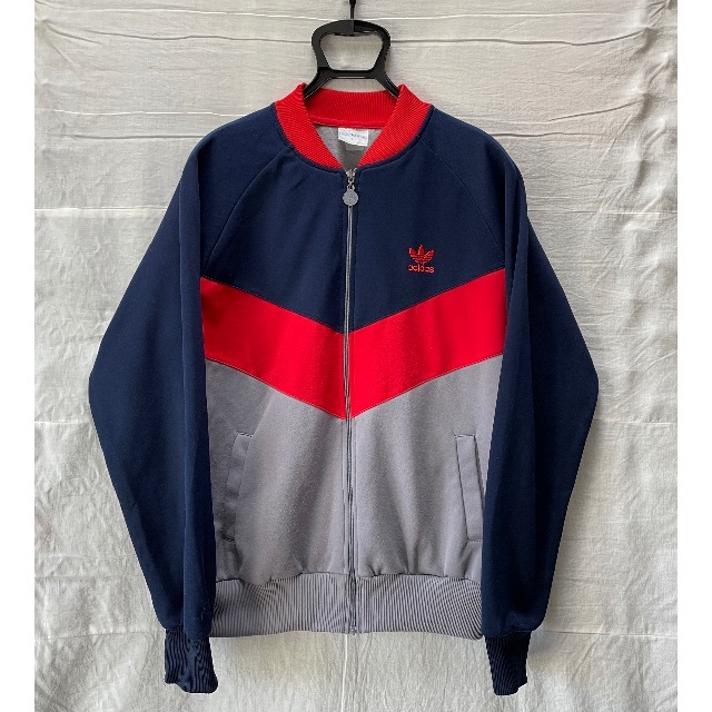 80's adidas アディダス トラック トップ ジャージ L ATP