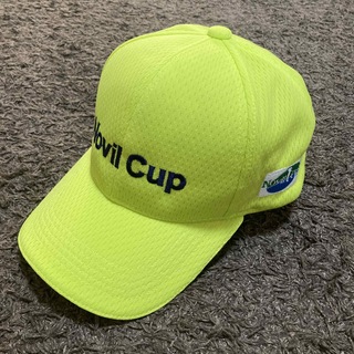 Novil Cup ゴルフ 帽子 イエロー フリーサイズ(キャップ)