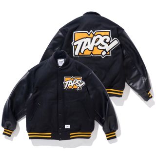 WTAPS VARSITY JACKET WOOL MELTON TOON!(スタジャン)