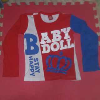 ベビードール(BABYDOLL)のベビードール　長袖Tシャツ130cm(Tシャツ/カットソー)