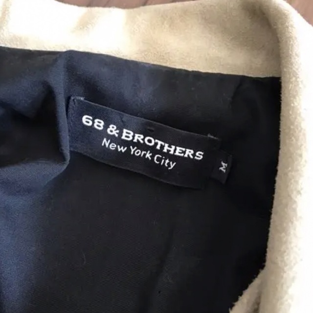 68&brothers(シックスティエイトアンドブラザーズ)のぞの様専用　68&brothers スエードレザーJK メンズのジャケット/アウター(レザージャケット)の商品写真