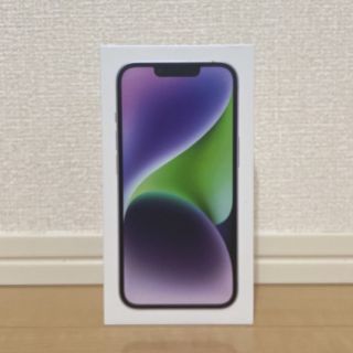 アップル(Apple)の新品未使用iPhone 14 US版 purple 128GB(スマートフォン本体)